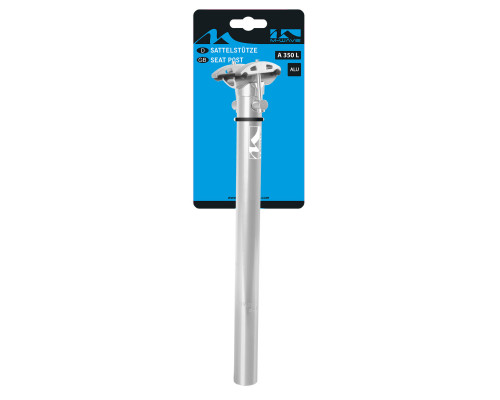 Штырь 5-252811 подседельный 27,2х350мм алюминиевый без смещения повышенное качество анодированный серебристый M-WAVE