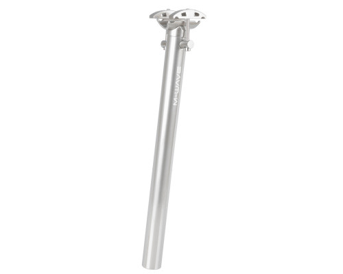 Штырь 5-252821 подседельный 31,6х350мм алюминиевый без смещения повышенное качество анодированный серебристый M-WAVE