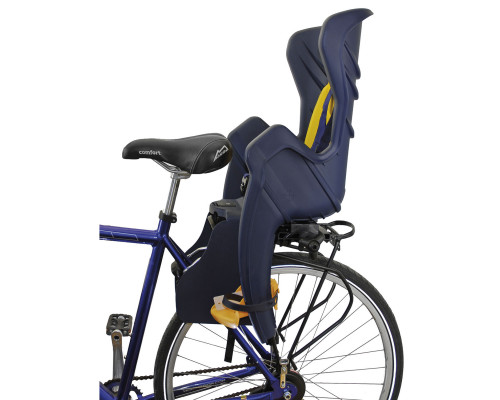 Сиденье 5-259850 детское на багажник темно-синее до 7лет/22кг TUV BELLELLI