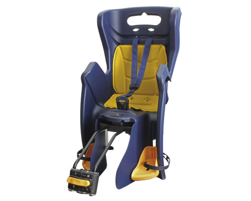 Сиденье 5-259851 детское на подседельный штырь синее регулируемый угол до 7лет/22кг TUV BELLELLI