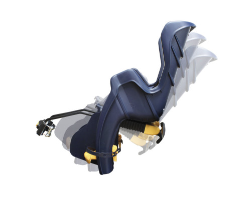 Сиденье 5-259851 детское на подседельный штырь синее регулируемый угол до 7лет/22кг TUV BELLELLI