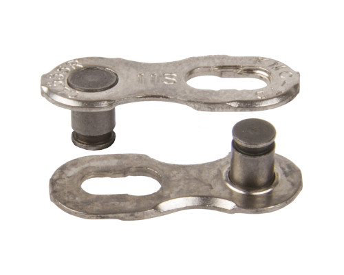 Замок цепи 5-302305 1/2″х11/128″ нержавейка многоразовый для 11 скоростная SRAM/SHIMANO/KMC/SUNRACE. 2шт. на блистере КМС