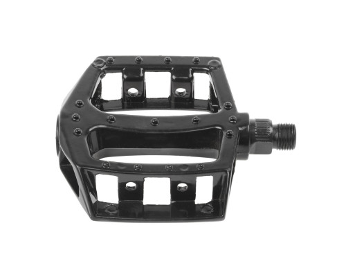 Педали 5-311348 алюминиевые литые широкие черные