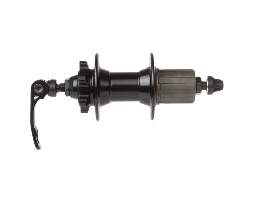 Втулка 5-324921 алюминиевая задняя 32 отверстия для для дискового тормоза 8/9/10 скоростей 2 картриджные подшипника с эксцентриком черная