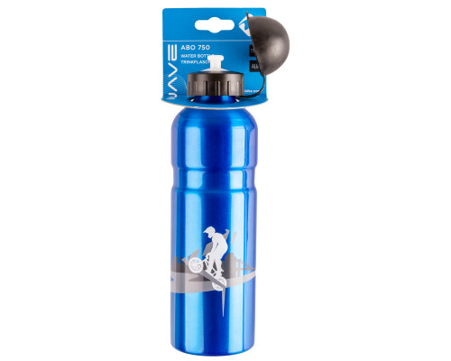 Фляга 5-340295 алюминиевый 0,75 с крышкой (3 цвета в ассортименте) M-WAVE