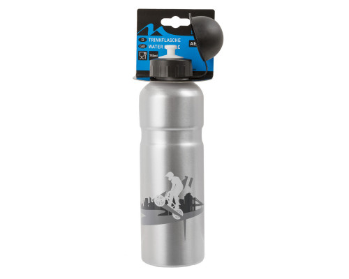 Фляга 5-340295 алюминиевый 0,75 с крышкой (3 цвета в ассортименте) M-WAVE