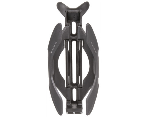 Флягодержатель 5-340790 высокопрочный пластик ″Х-дизайн″ быстрое извлечение/установка фляги черный (на блистере) BC VARIO M-WAVE