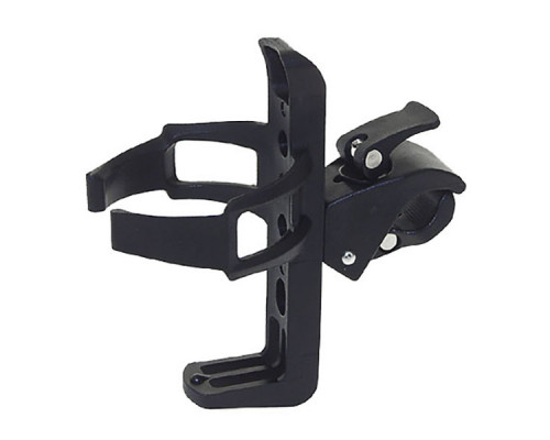 Флягодержатель 5-340951 на руль/раму пластиковый вращающийся, крепление с помощью эксцентрика черный BC 360 M-WAVE