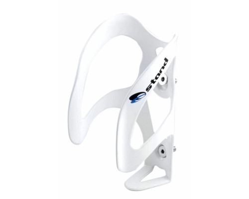 Флягодержатель 5-340989 алюминиевый оригинальный дизайн для повышенного удобства вес 49г белый OSTAND