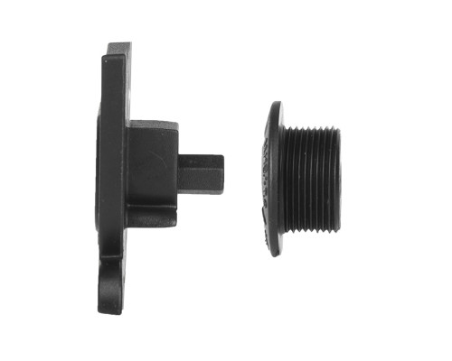 Система 5-351202 передняя 11 скоростная фрезерованная алюминиевые сменные звезды 26/36зуб полая ось CrMo, Q-factor 176мм, шатуны AL-6061 175мм черный PROWHEEL