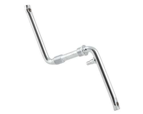 Шатуны 5-359393 BMX 152мм сталь левый 7/8″х24TPI правый15/16″х24TPI алюминиевый резьба 1/2″ серебристый