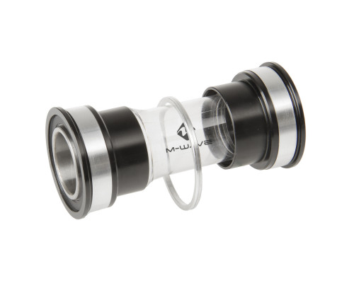 Каретка-картридж 5-359435 алюминиевые чашки, 2 герметика, промышленные подшипники, PRESS FIT MTB/ROAD 94г HOLLOTECH 2 .M-WAVE