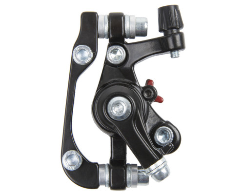 Тормозной набор механический 5-360595 для дискового тормоза задний (суппорт+колодки+адаптер 180/160мм) черный