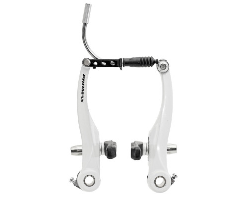 Тормоза 5-360831 V-брейк передний+задний 110мм алюминиевый белые PROMAX