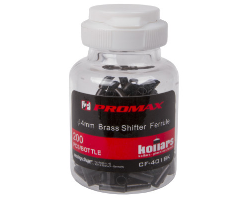 Колпачoк 5-370270 для рубашки тросика переключения 4,1мм фрезер. черный (банка 200шт) PROMAX