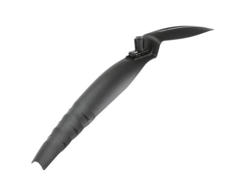 Крыло 5-385054 пластиковое 20-28″ переднее в трубу вилки б/съемное для 2-х подвесов, черное M-WAVE