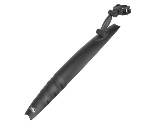 Крыло 5-385055 пластиковое 20-28″ заднее на подседельный штырь б/съемное для 2-2-х подвесов, черное M-WAVE