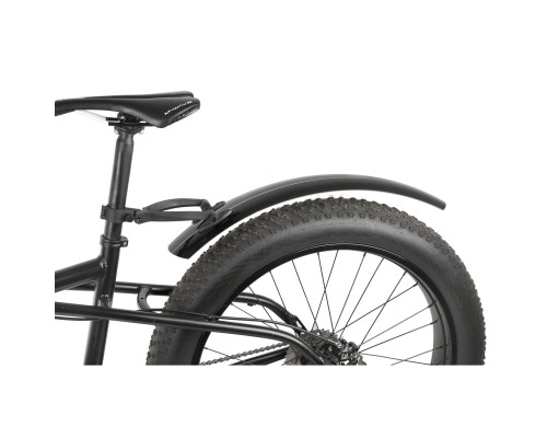 Крыло 5-386206 металлопластиковое 24-29″/115мм заднее на подседельный штырь д/FAT BIKE регулируемый угол/высота черное M-WAVE