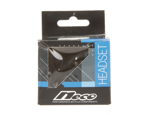 Рулевой набор 5-390320 алюминиевый/сталь полукартридж 1 1/8″ 28.6/44/30мм 79г. черный NECO