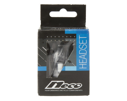 Рулевой набор 5-390325 алюминиевый интегрированный картридж 1 1/8″ 28,5/41,8/41,8/30мм 45`x45` 73г (подходит для карбоновых труб) черный NECO