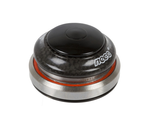 Рулевой набор 5-390360 алюминиевый интегрированный картридж 1 1/8″-1,5″ 28,5/41,8/52/39,8мм 45`x45` 79г черный NECO