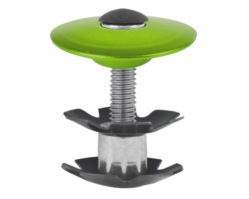 Паук 5-390575 диаметр 1 1/8″ с болтом для AHEAD-систем анодированный зеленый M-WAVE