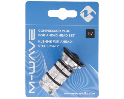 Паук 5-390890 диаметр 1 1/8″ с болтом многоразовый для AHEAD-систем и карбоновых вилок M-WAVE