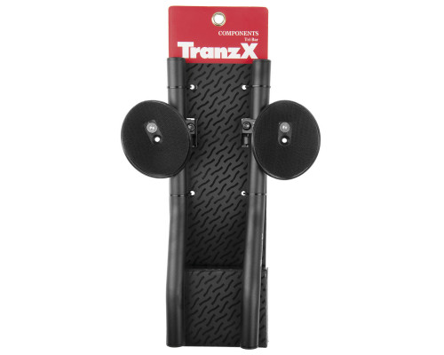 Руль/лежак 5-403739 TRI BAR алюминиевый эргон. 31,8мм с адапт. 25,4, 437г. черный TranzX