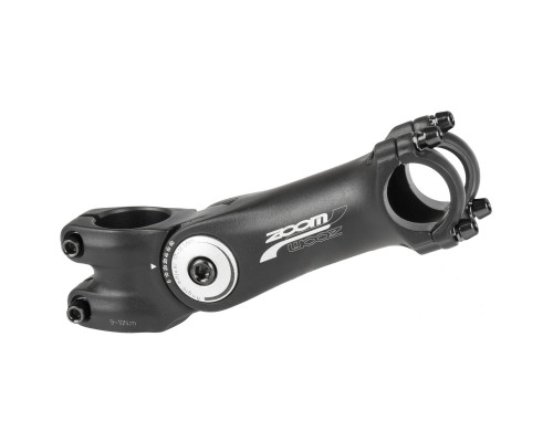 Вынос внешний 5-404164 регулируемый 0-60` 1 1/8″ 125/90мм для руля 25,4мм алюминиевый кованый TDS-D299N-8(ISO-C) черный ZOOM