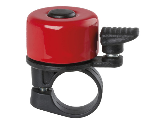 Звонок 5-420035 сталь мини цвета в ассортитенте серебр, черный, красный, синий, желтый M-WAVE