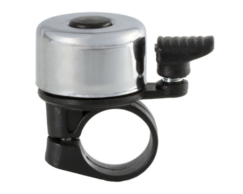 Звонок 5-420035 сталь мини цвета в ассортитенте серебр, черный, красный, синий, желтый M-WAVE