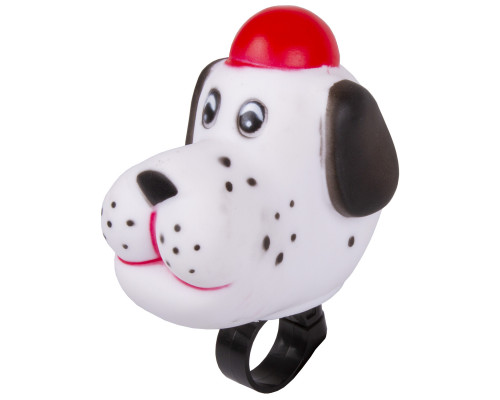 Клаксон 5-422042 резина/пластик детский черно-белый ″далматинец″