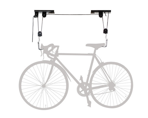 Держатель вело 5-430099 подвес крепление к потолку до 4м/20кг черный VENTURA