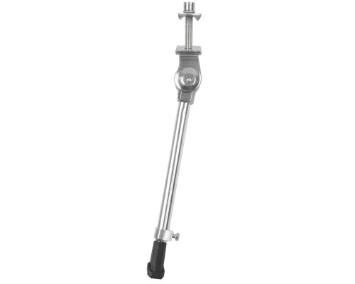 Подножка 5-430835 алюминиевая 20-29″ регулируемая центрального крепления с планкой, универсальная серебристый