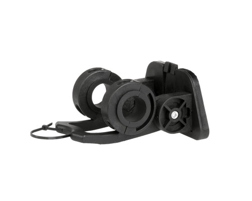 Корзина 5-431518 передняя 35х25х25/22см быстросъемная д/руля 25,4/31,8мм сталь черная CLIP ON VENTURA