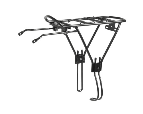 Багажник 5-440186 алюминиевый 24-29″ сварной регулируемый для дискового тормоза черный