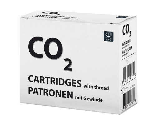 Баллон 5-470183 запасной с СО2 размер XL 25г с резьбой д/насоса-насадки арт. 5-470173 и пр.