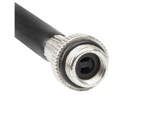 Насос 5-470280 алюминиевый шланг 150мм универсальный головка, 89г, заглушка, черный M-WAVE