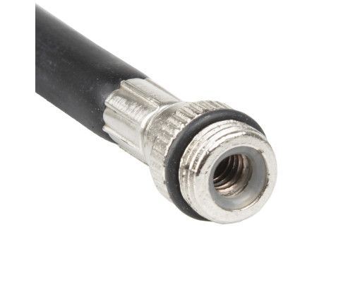 Насос 5-470280 алюминиевый шланг 150мм универсальный головка, 89г, заглушка, черный M-WAVE