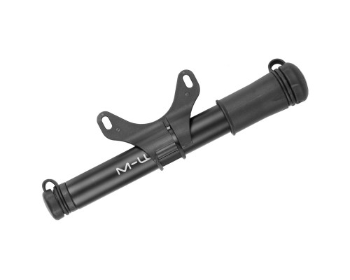 Насос 5-470280 алюминиевый шланг 150мм универсальный головка, 89г, заглушка, черный M-WAVE