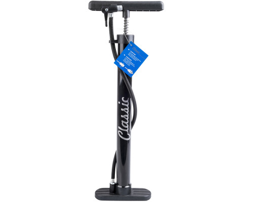 Насос 5-470328 напольный пластиковый ЭКОНОМИЧНЫЙ головка+переходник AV/FV черный CLASSIC