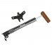 Насос 5-470361 алюминиевый фрезерованный 82г 257мм универсальная головка с колпачком 8бар/120PSI деревянная Т-ручка черное BETO