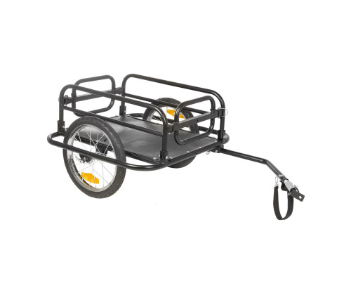 Крепление 5-640060 прицеп для перевозки грузов до 40кг складной сталь 2колеса черный