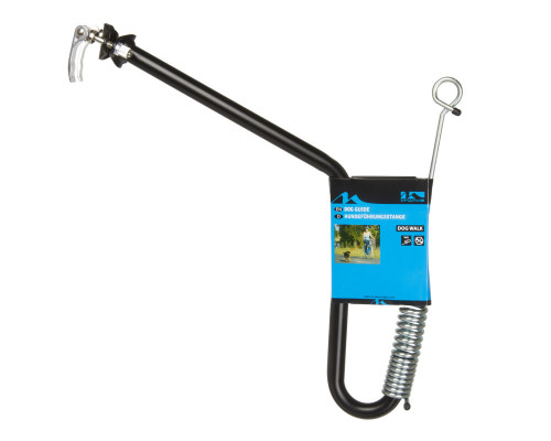 Крепление 5-640104 поводок д/велопрогулок с собакой оцинкованая сталь с пружиной крепление с помощью эксцентрика к подседельному штырю/трубе