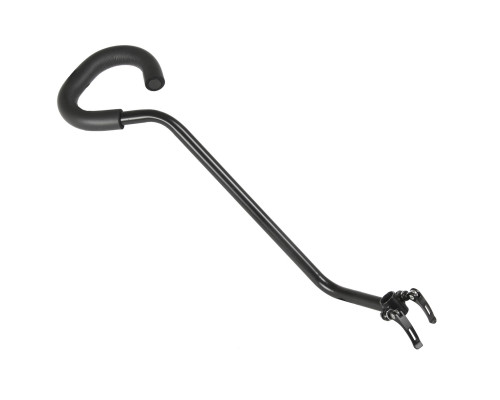 Крепление/держатель 5-650086 для 2-3-колесных детских велосипедов, зажим с 2 эксцентриками, полиуретановая рукоятка черное