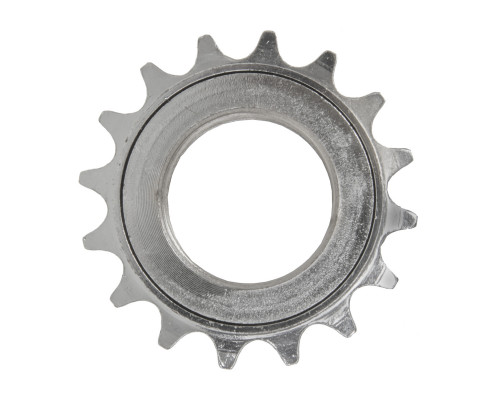 Кассета трещотка 1 скоростная 5-700136 для Singlespeed 1/2x1/8″ 16зуб. резьба BSA шарикоподш. хромированная серебристая