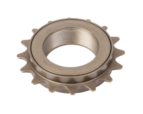 Кассета трещотка 1 скоростная 5-700187 для Singlespeed 1/2x1/8″ 16зуб. резьба BSA шарикоподш. коричневая