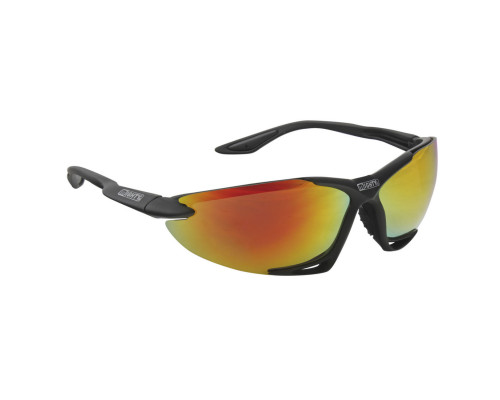 Очки 5-710010 солнцезащитные +чехол+прозр/оранж/желт линзы иридий черная оправа GRILLAMID-TR90 MIGHTY