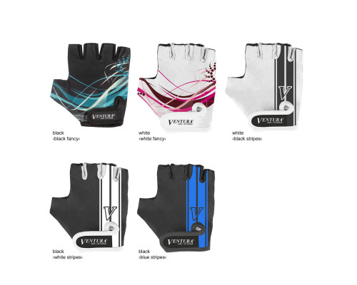 Перчатки 5-719985 лайкра антискользящие размер М цвета в ассортименте, VENTURA