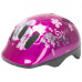 Шлем .детский/подростк. 5-731001 с сеточкой 6 отверстий 52-56см FLOWER/розовый M-WAVE